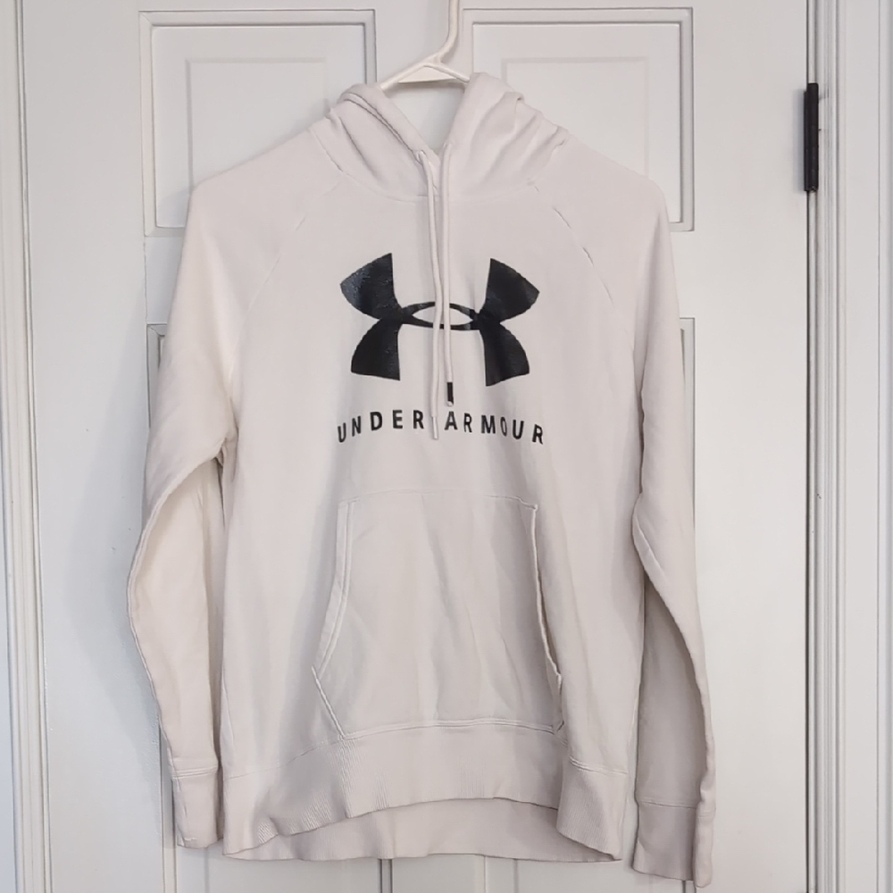 Under Armour Men's White Hoodie
